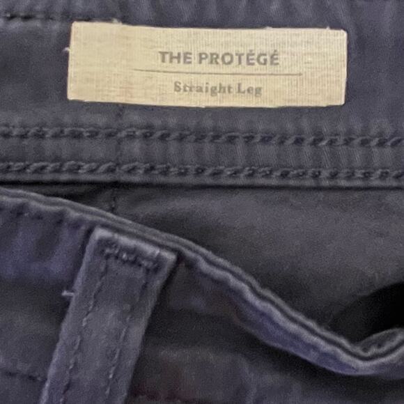 AG Adriano Goldschmied the protege straight leg navy pants chinos size 30 x 29 - Picture 5 of 8